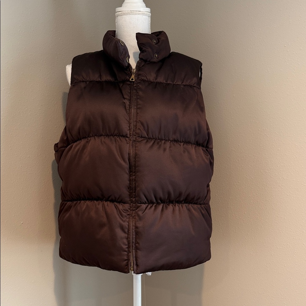 Tommy Hilfiger | Puffer Vest | Dark Brown | Size XL